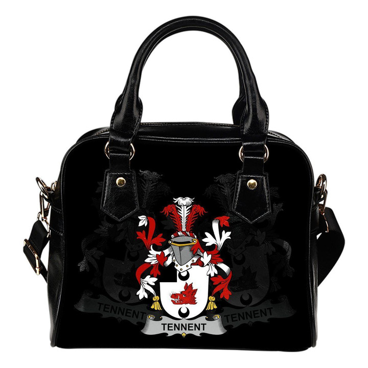 Tennent Ireland Shoulder Handbag - Irish Family Crest | Highest Quality Standard