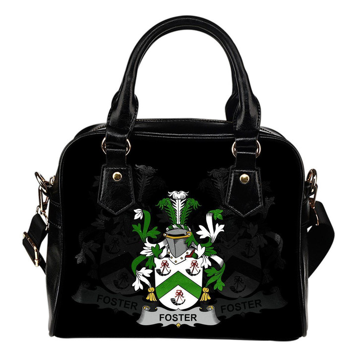 Foster Ireland Shoulder Handbag - Irish Family Crest | Highest Quality Standard