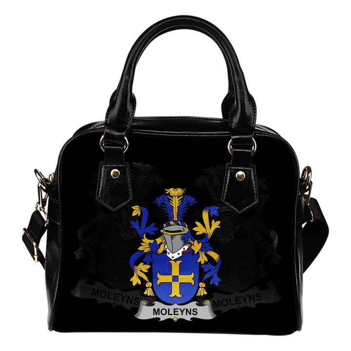 Moleyns Ireland Shoulder Handbag - Irish Family Crest | Highest Quality Standard