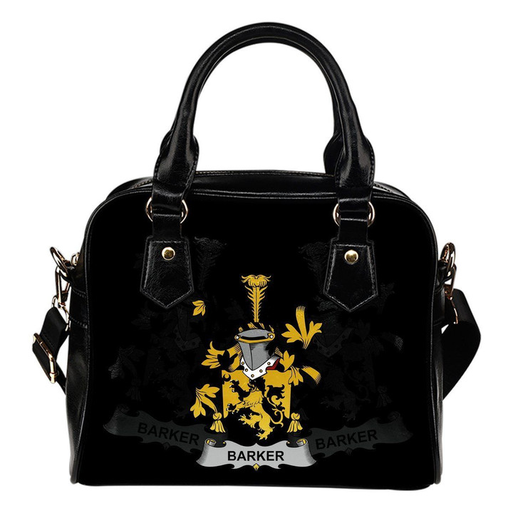 Barker Ireland Shoulder Handbag - Irish Family Crest | Highest Quality Standard