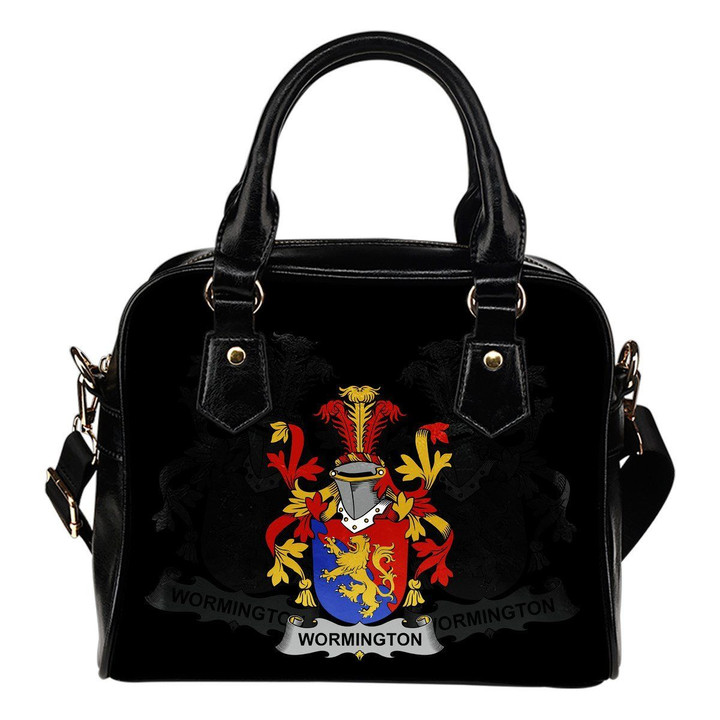Wormington Ireland Shoulder Handbag - Irish Family Crest | Highest Quality Standard