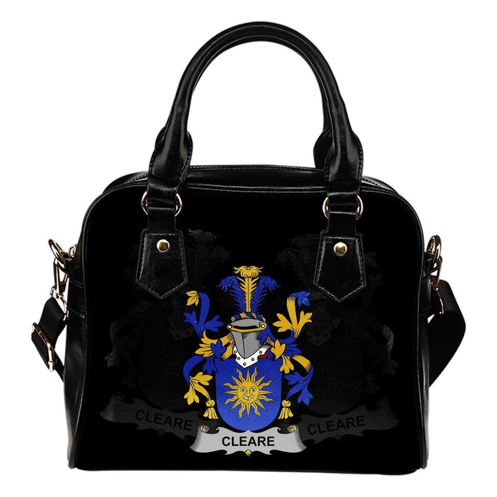 Cleare Ireland Shoulder Handbag - Irish Family Crest | Highest Quality Standard