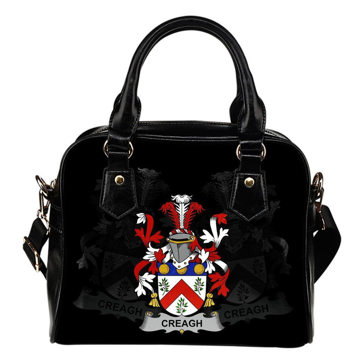 Creagh Ireland Shoulder Handbag - Irish Family Crest | Highest Quality Standard