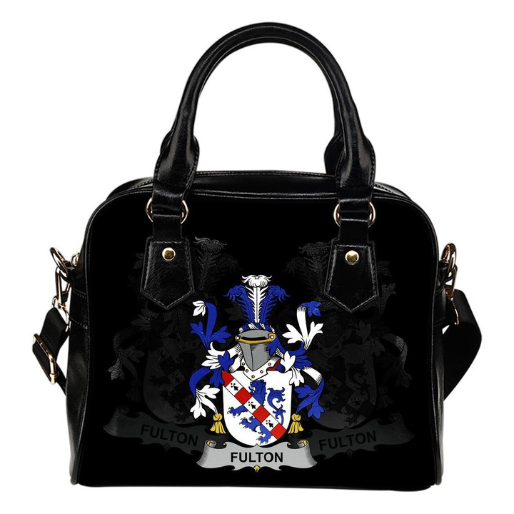 Fulton Ireland Shoulder Handbag - Irish Family Crest | Highest Quality Standard