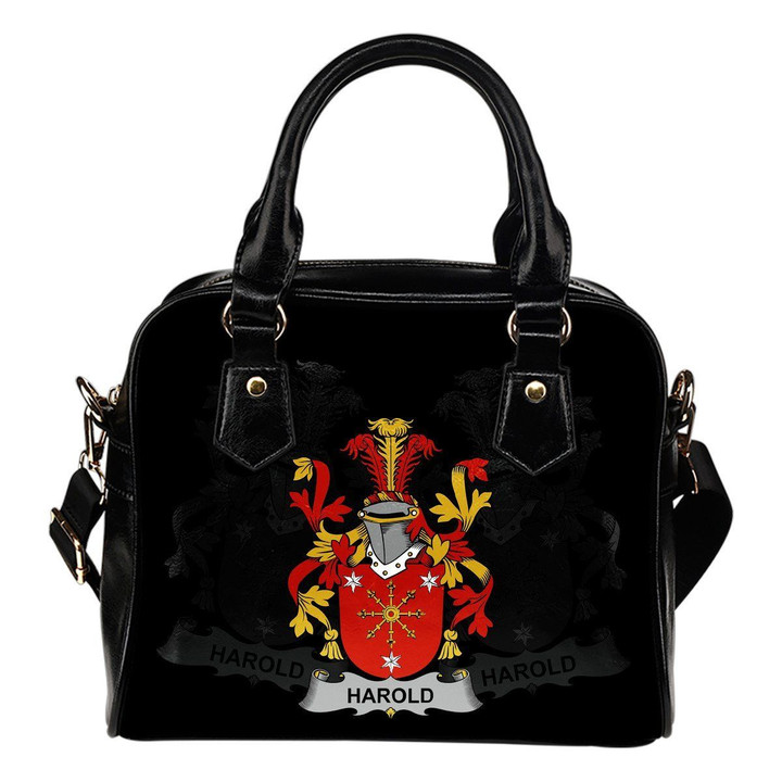 Harold or Harrell Ireland Shoulder Handbag - Irish Family Crest | Highest Quality Standard