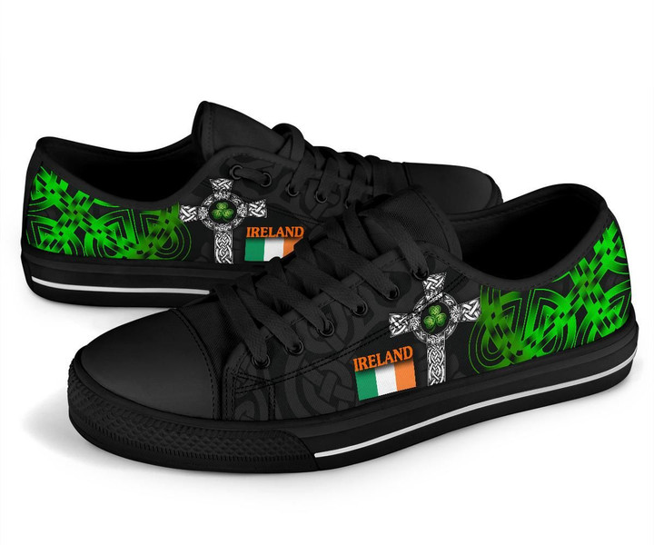 Ireland Celtic Low Top Shoe - Celtic Cross Style