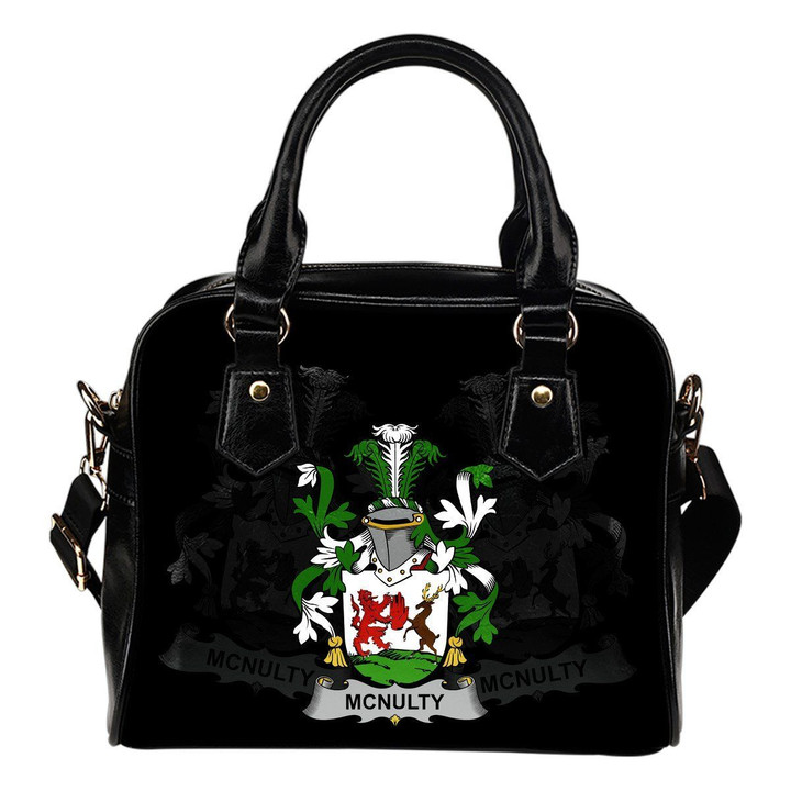 McNulty Ireland Shoulder Handbag - Irish Family Crest | Highest Quality Standard