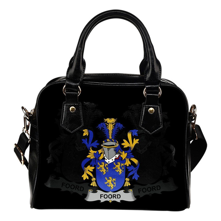 Foord Ireland Shoulder Handbag - Irish Family Crest | Highest Quality Standard