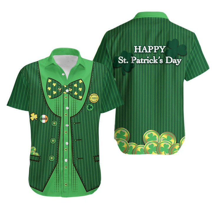 St. Patrick’s Day Ireland Hawaiian Shirt Gile Special Style No.2