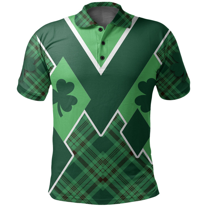 St. Patrick’s Day Ireland Polo Shirt Shamrock