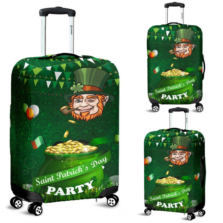 Patrick's Day Luggage Covers Shamrock Festival Style