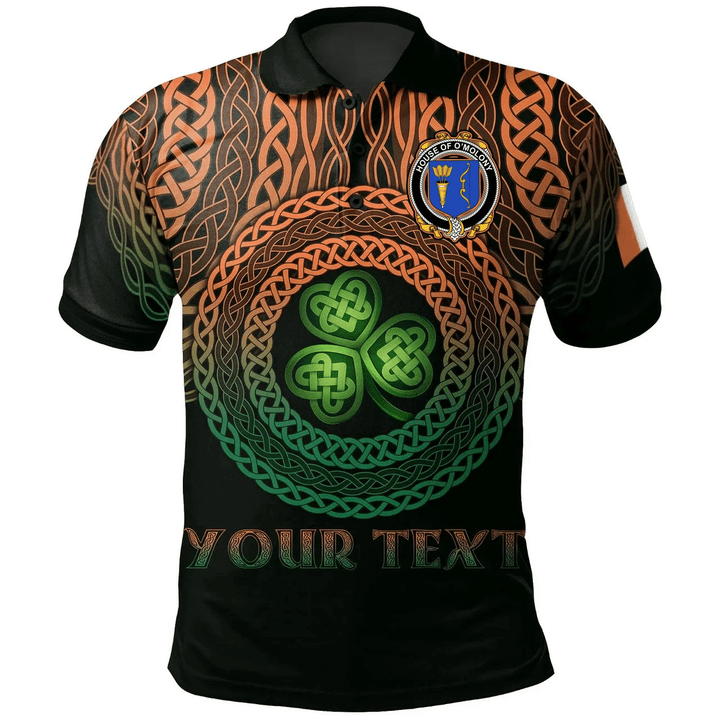 1stIreland Ireland Polo Shirt - House of O'MOLONY Irish Family Crest Polo Shirt - Celtic Pride A7 | 1stIreland.com