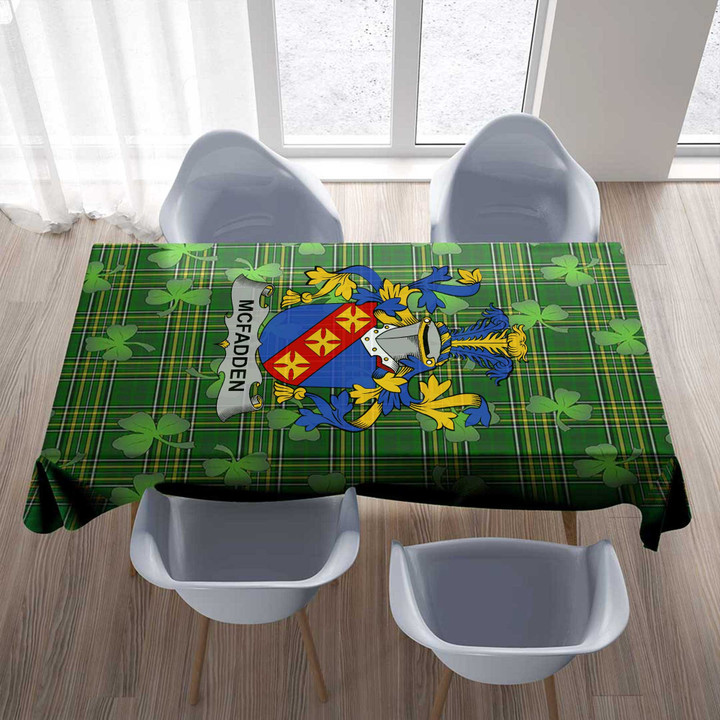 1stIreland Ireland Tablecloth - McFadden or McFadyen Irish Family Crest Tablecloth A7 | 1stIreland