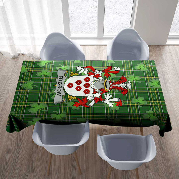 1stIreland Ireland Tablecloth - Fitz-Row Irish Family Crest Tablecloth A7 | 1stIreland