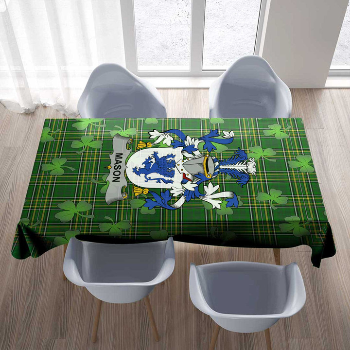 1stIreland Ireland Tablecloth - Mason Irish Family Crest Tablecloth A7 | 1stIreland
