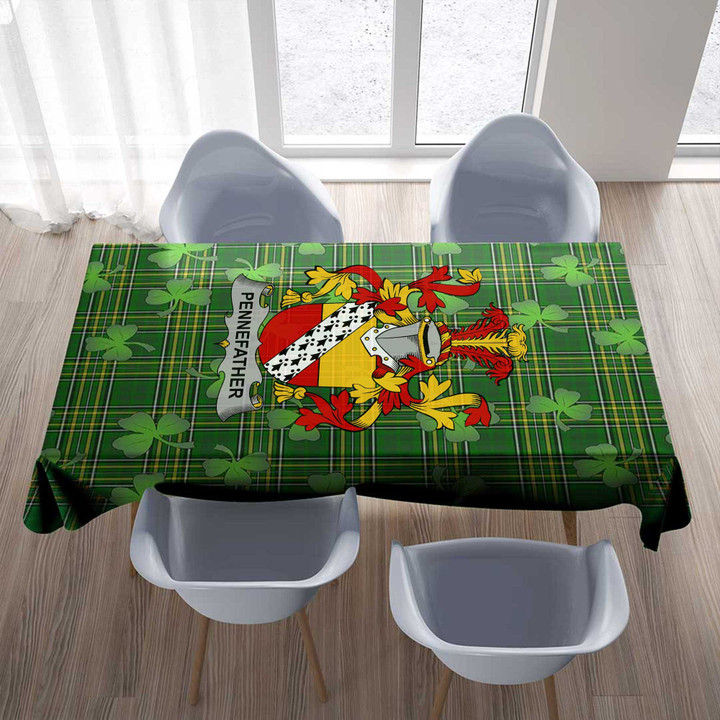 1stIreland Ireland Tablecloth - Pennefather Irish Family Crest Tablecloth A7 | 1stIreland