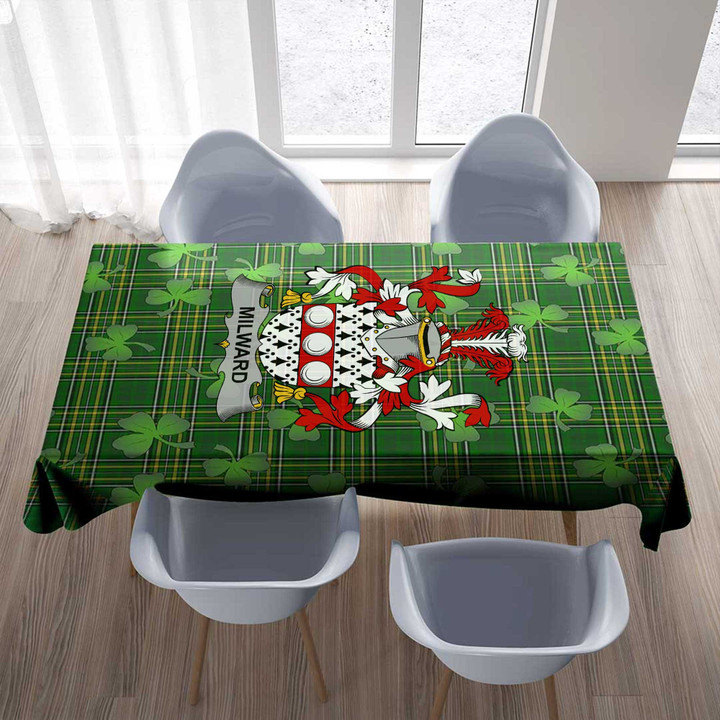 1stIreland Ireland Tablecloth - Milward Irish Family Crest Tablecloth A7 | 1stIreland