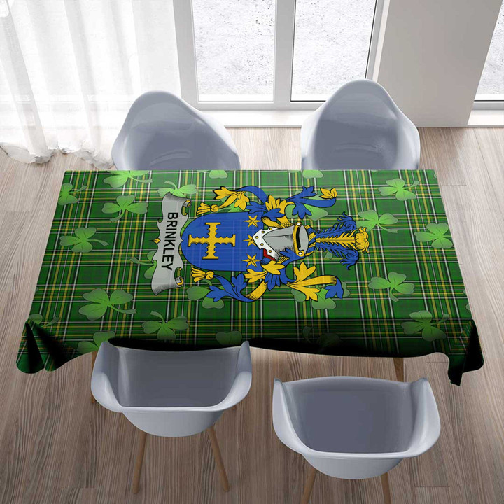 1stIreland Ireland Tablecloth - Brinkley Irish Family Crest Tablecloth A7 | 1stIreland