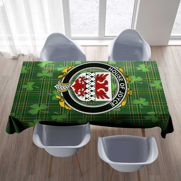 1stIreland Ireland Tablecloth - House of JOYCE Irish Family Crest Tablecloth A7 | 1stIreland
