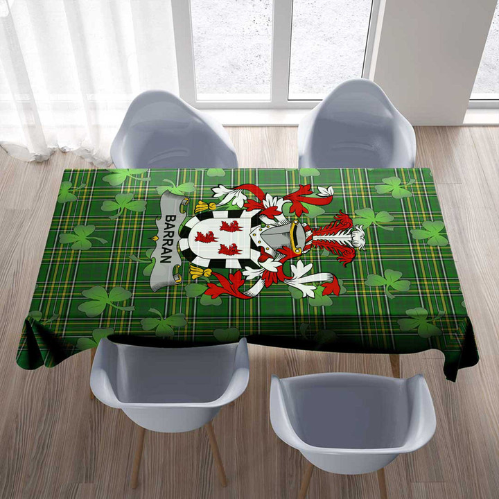 1stIreland Ireland Tablecloth - Barran Irish Family Crest Tablecloth A7 | 1stIreland