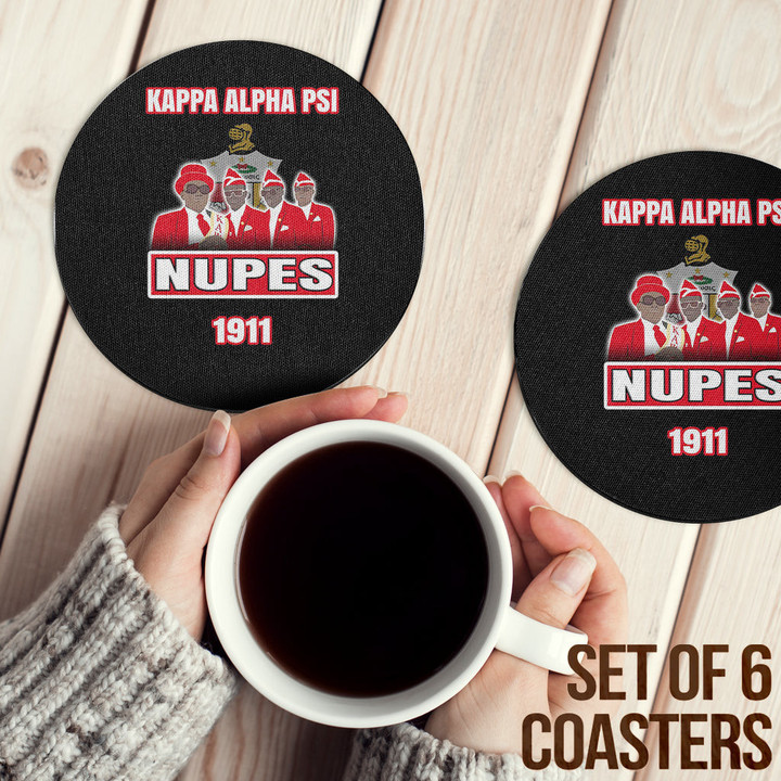 Africa Zone Coasters (Sets of 6) - Nupe Coffin Dance Coasters | africazone.store
