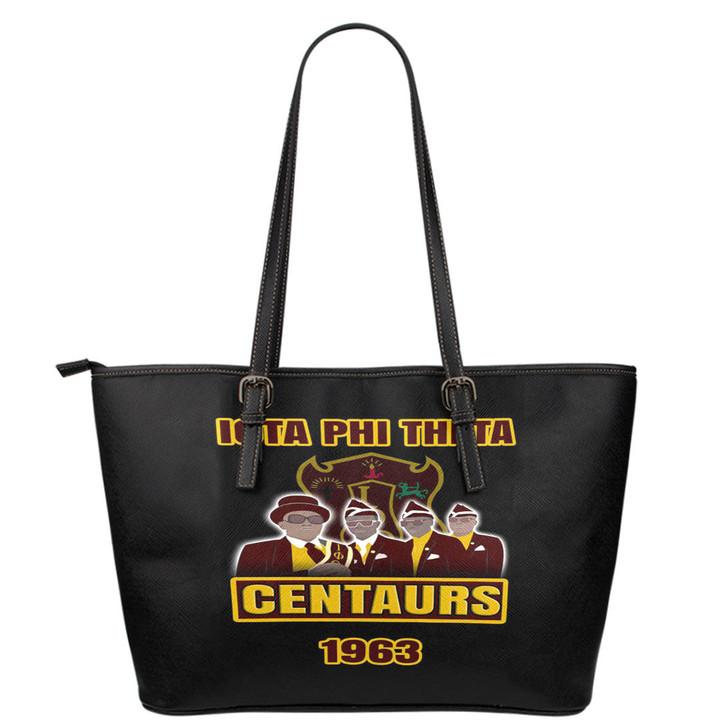 Africa Zone Leather Tote - Iota Phi Theta Coffin Dance Leather Tote | africazone.store
