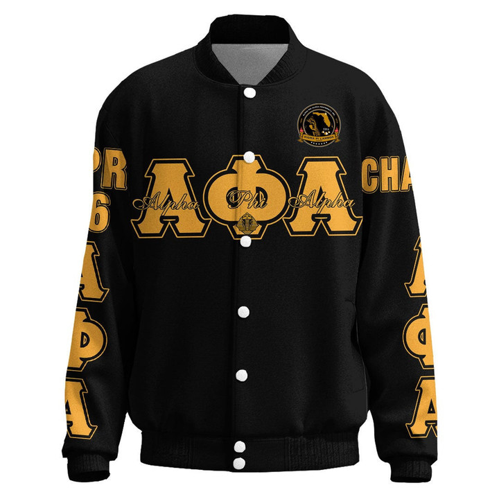 Getteestore Clothing - Alpha Phi Alpha - Sigma Pi Lambda Chapter Thicken Stand-Collar Jacket A7 | Getteestore