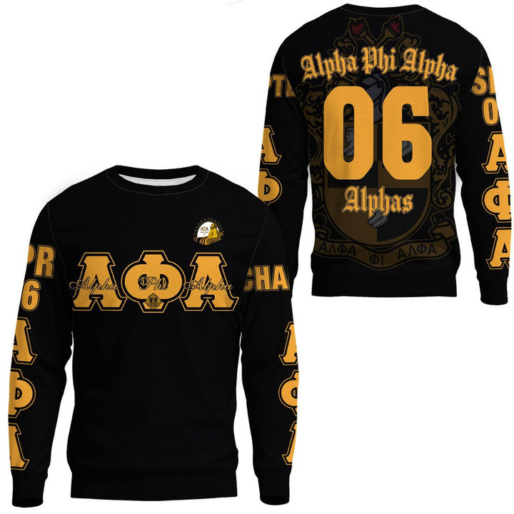Getteestore Clothing - Alpha Phi Alpha - Iota Rho Chapter Sweatshirt A7 | Getteestore
