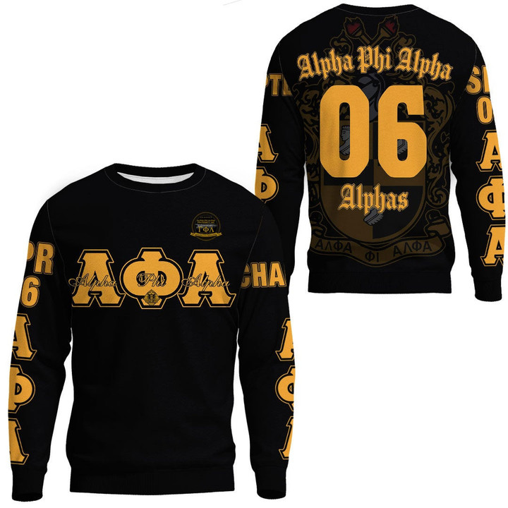 Getteestore Clothing - Alpha Phi Alpha - Gamme Phi Lanbda Chapter Sweatshirt A7 | Getteestore