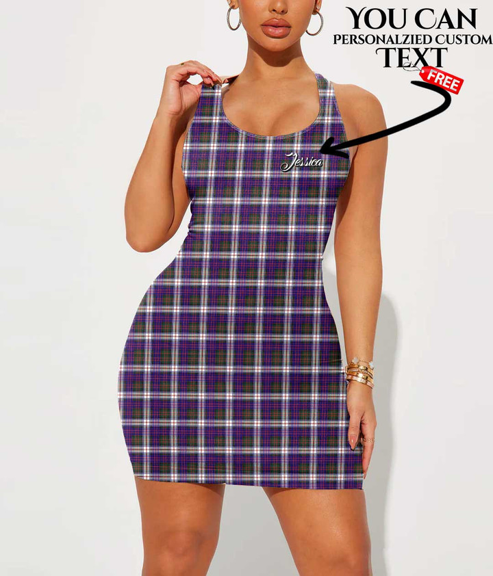 Women's Bodycon Dress - MacDonald Dress Modern Tartan A7 | 1stIreland