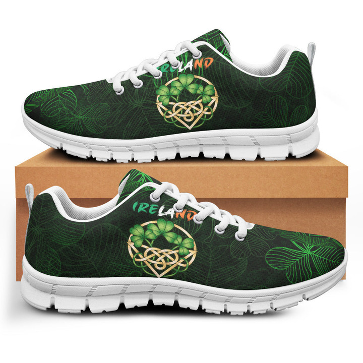 1stIreland Shoes - Ireland Celtic Irish Shamrock Sneaker A35