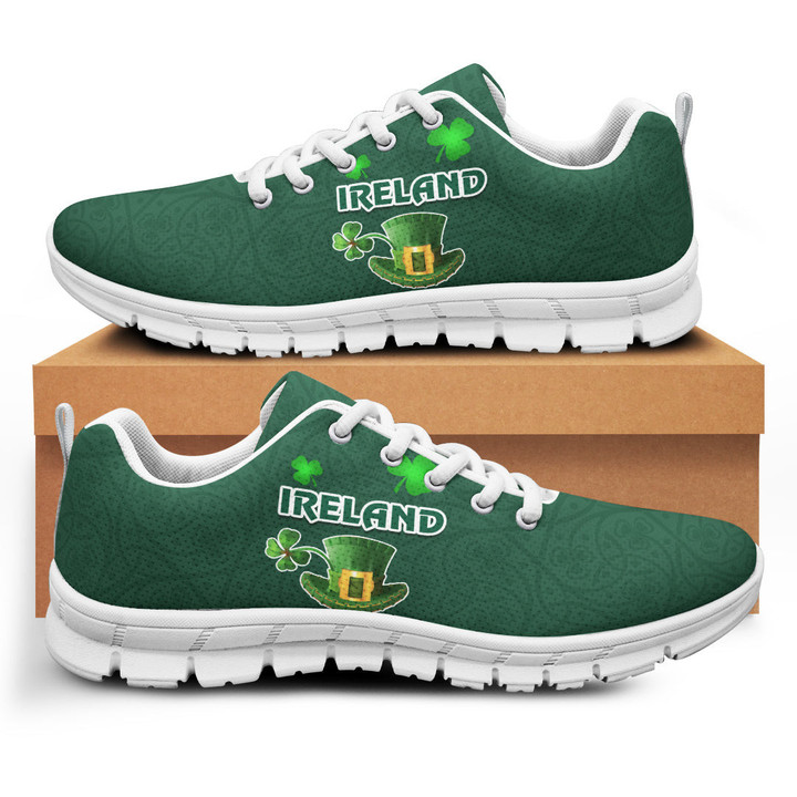 1stIreland Shoes - Ireland Irish Saint Patrick Day Sneaker A35