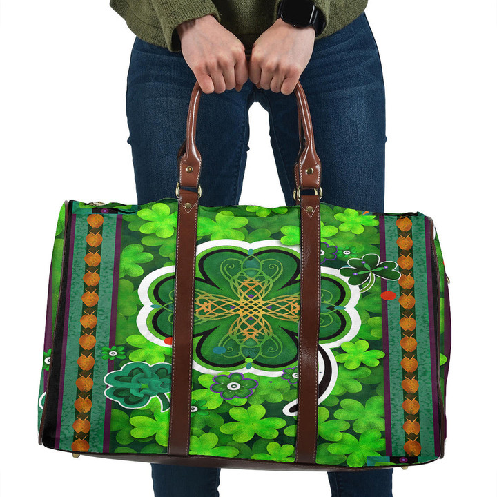 1stireland Bag -  Ireland Celtic Irish Shamrock Travel Bag | 1stireland
