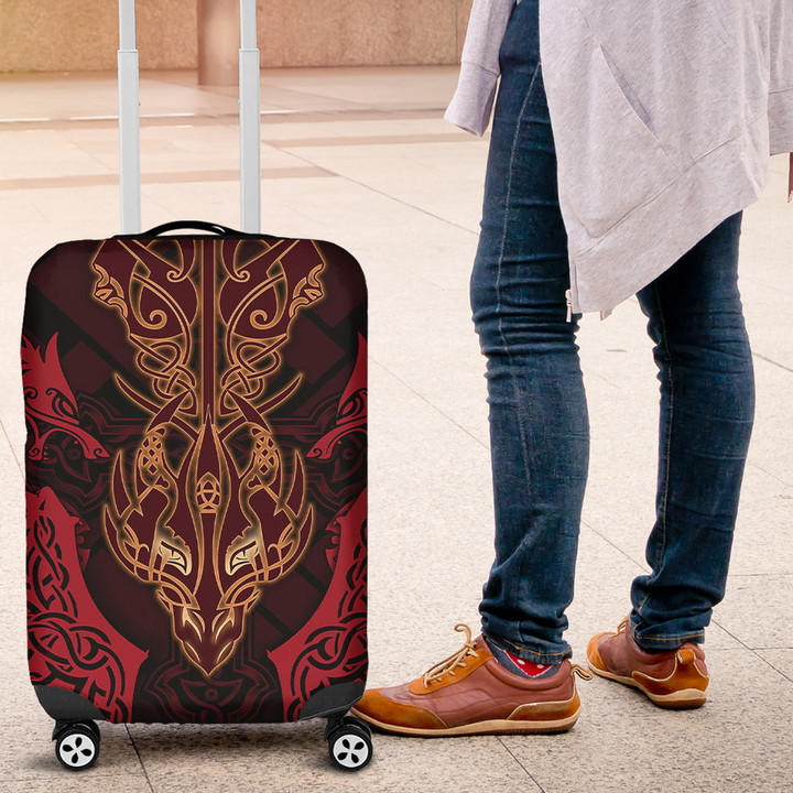 1stireland Luggage Covers -  Celtic Dragon Dragon Sword, Cross Patterns Luggage Covers | 1stireland
