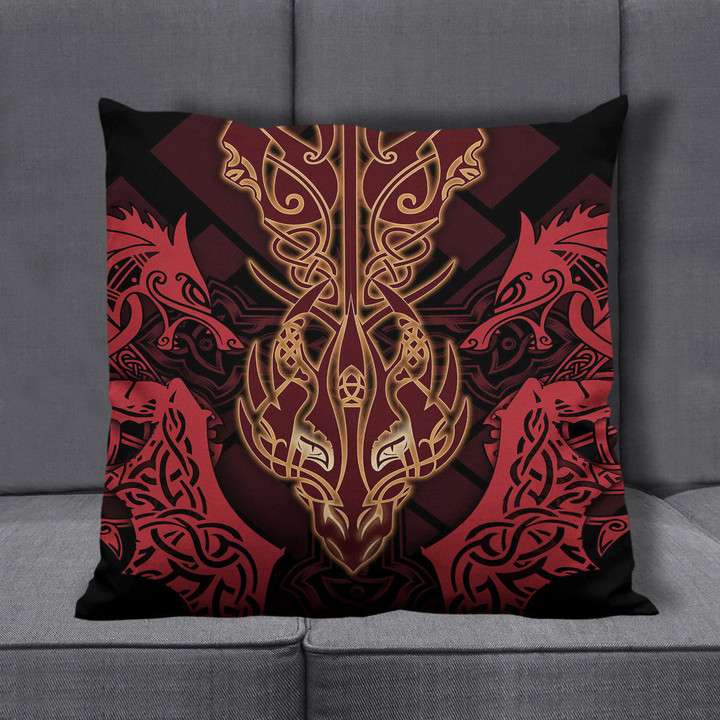 1stireland Pillow Covers -  Celtic Dragon Dragon Sword, Cross Patterns Pillow Covers | 1stireland
