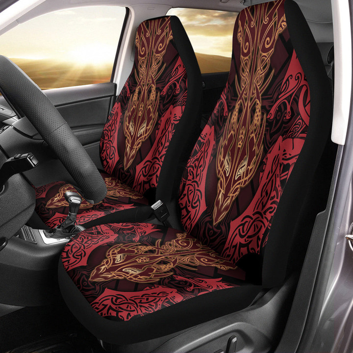 1stireland Car Seat Covers -  Celtic Dragon Dragon Sword, Cross Patterns Car Seat Covers | 1stireland

