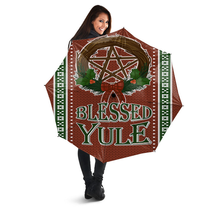 1stireland -  Celtic Christmas Blessed Yule Pagan Umbrellas | 1stireland
