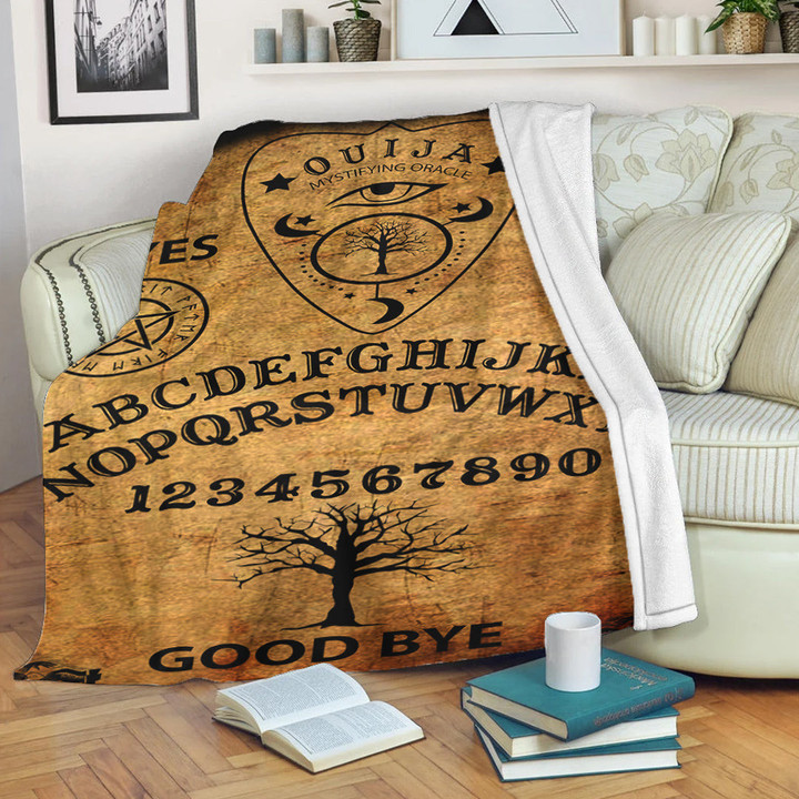 1stireland Premium Blanket -  Celtic Wicca Ouija Board Witch Premium Blanket | 1stireland
