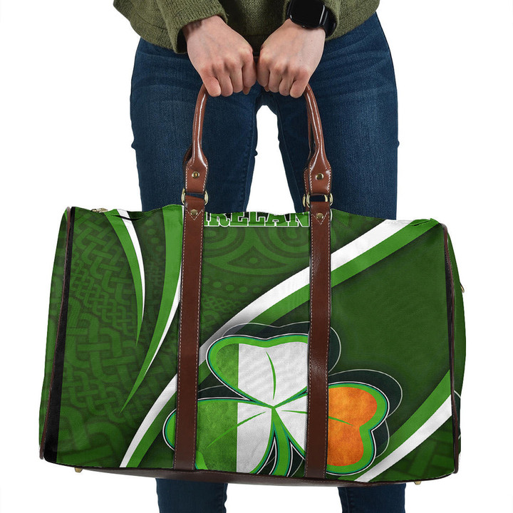 1stireland Bag -  Ireland Celtic and Three Clover Leaf Travel Bag | 1stireland

