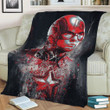 Captain America Avengers Marvel Fleece Blanket Gift For Fan, Premium Comfy Sofa Throw Blanket Gift