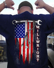 Millwright American Flag T Shirt Hoodie Sweater