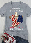 Jesus stand for the flag kneel for the cross T Shirt Hoodie Sweater