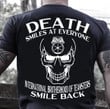 Skull death smiles at everyone international brotherhood of teamsters T Shirt Hoodie Sweater