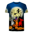 Halloween chihuahua dog witches 3D T Shirt Sweatshirt Zip Hoodie Bomber