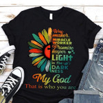 Daisy flower my god that is who you are T Shirt Hoodie Sweater