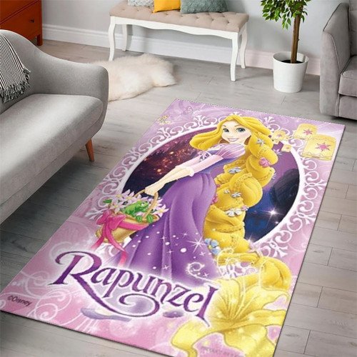 Tangled Disney Princess Characters Disney Movies 1 Area Rug Living Room And Bed Room Rug Gift Us Decor