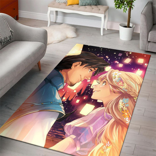 Tangled Disney Princess Characters Disney Movies 2 Area Rug Living Room And Bed Room Rug Gift Us Decor