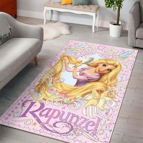 Tangled Disney Princess Characters Disney Movies 6 Area Rug Living Room And Bed Room Rug Gift Us Decor