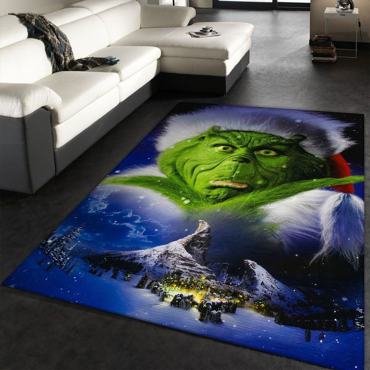 The Grinch Area Rug Living Room And Bed Room Rug Gift Us Decor