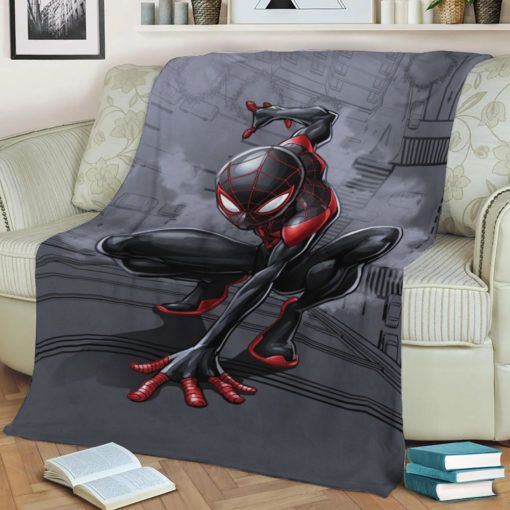 Spider-Man Avenger Marvel Fleece Blanket  Gift For Fan, Premium Comfy Sofa Throw Blanket Gift
